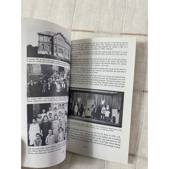 Haileyville The Way it Was Book SCARCE Rare Vintage Oklahoma Photos HIstory ++ - Picture 5 of 7